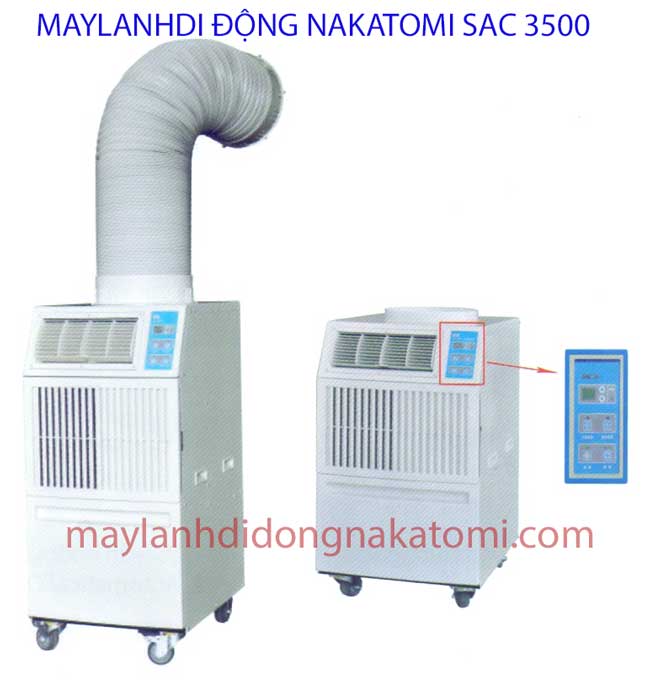 Máy lạnh di động Nakatomi SAC 3500