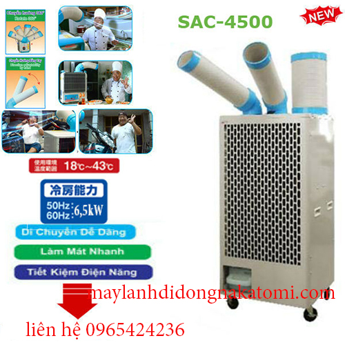 máy lạnh di động sac-4500