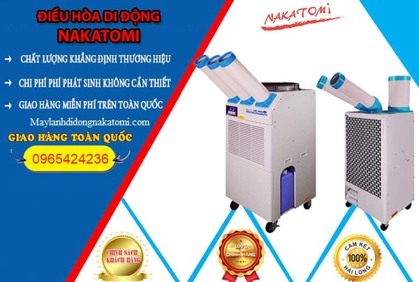máy lạnh công nghiệp di động nakatomi