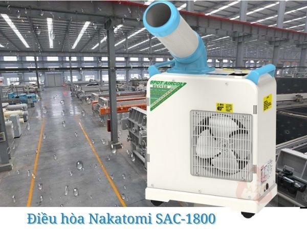 máy lạnh di động nakatomi sac-1800
