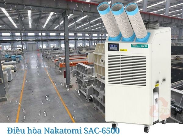 Máy lạnh di động SAC-6500 | Điều hòa mát điểm Nakatomi